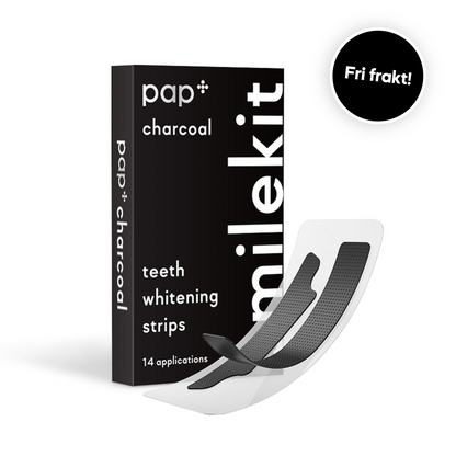 smilekit™ Charcoal Tandblekningsremsor