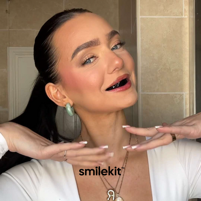 smilekit™ Charcoal Tandblekningsremsor
